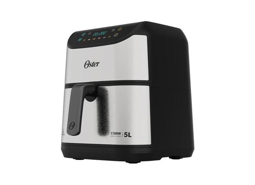 Air Fryer Oster Inox 5l Com Painel Touch 1700w 127v Ofrt930 OFRT930