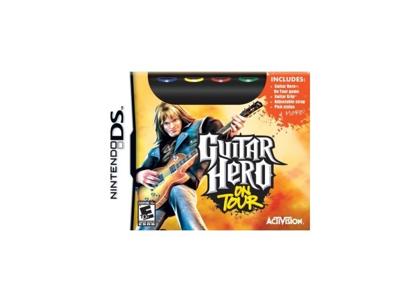 Jogo Guitar Hero On Tour Bundle Activision NDS