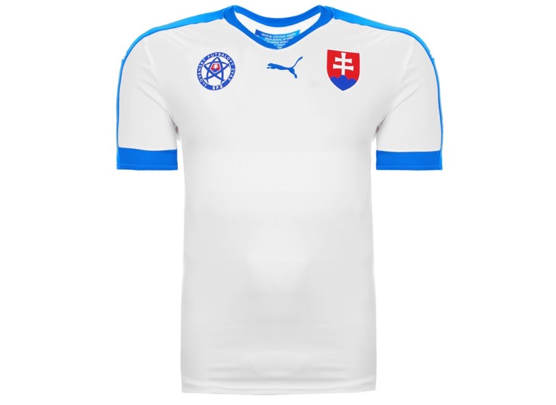 Camisa Torcedor Eslováquia I 2016 sem Número Puma