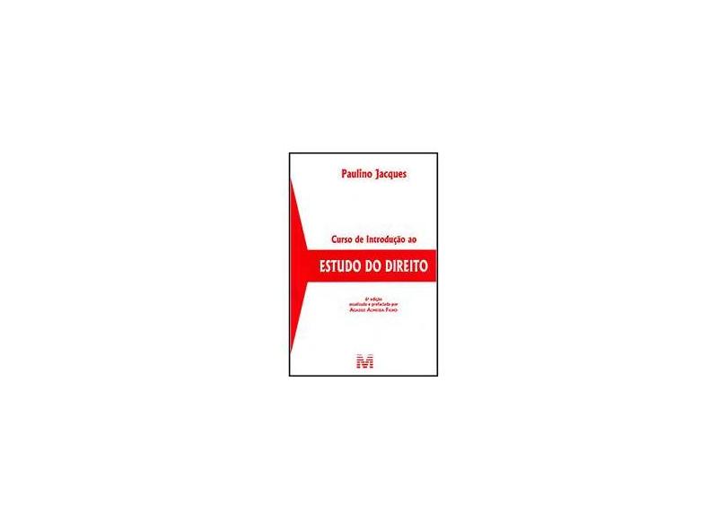 Curso de Introdução ao Estudo do Direito - Paulino Jacques - 9788539202201