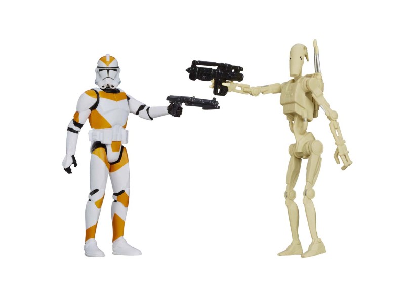 Boneco Battle Droid 212 Batallion Clone Trooper Star Wars A5232/A5228 - Hasbro