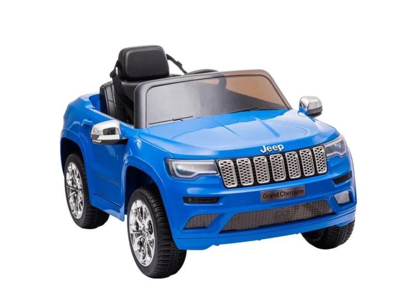 Mini Carro Elétrico Bel Brink r/c Jeep Grand Cherokee Azul 12V 913602