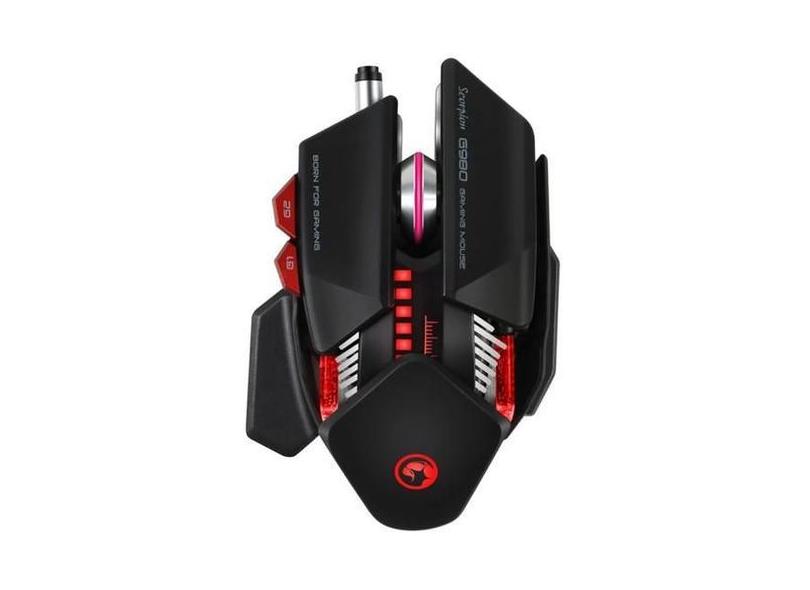 Mouse Marvo Scorpion G980BK USB Preto