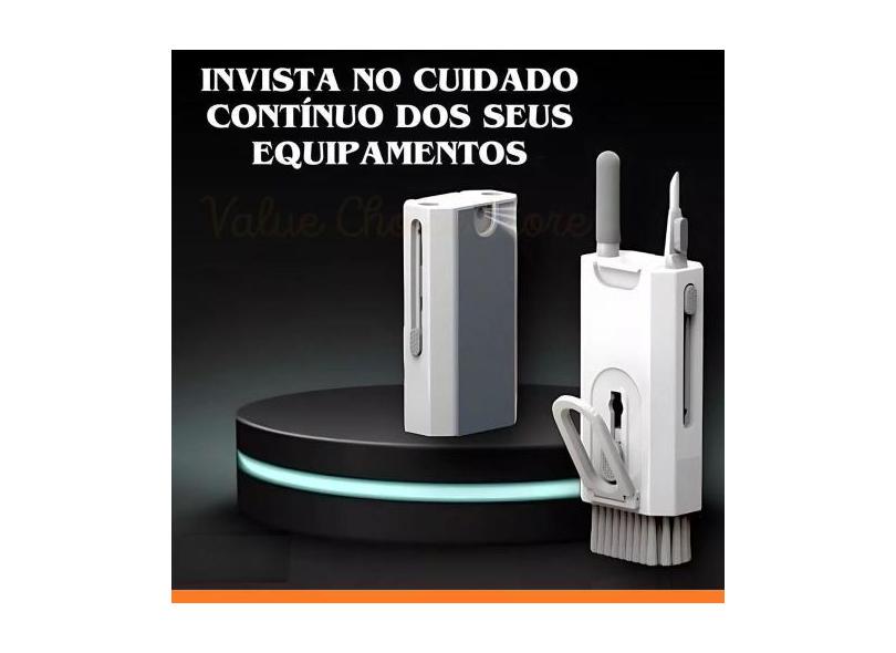 Kit de Escovas de Limpeza Multiuso para Celular Fone de Ouvido Teclado