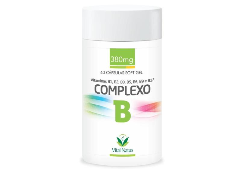 Complexo B (500Mg) 60 Caps. - Vital Natus