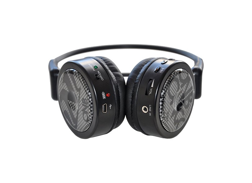 Headfone Controle de volume do microfone ONB-M80 Onbongo