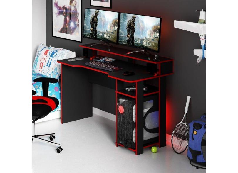 Mesa Gamer com Porta CPU ME4153 Tecnomobili