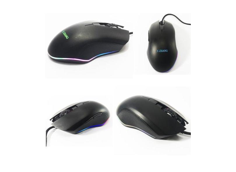 Mouse Weibo s180 com Fio para Games e Home Office 7 Estilo de Iluminaç