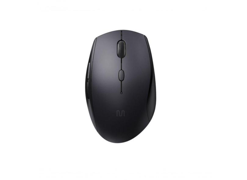 Mouse Sem Fio Ms400 Conexao Usb 1600dpi 6 Botoes Design Ergonomico Com Pilha Aa Mo381