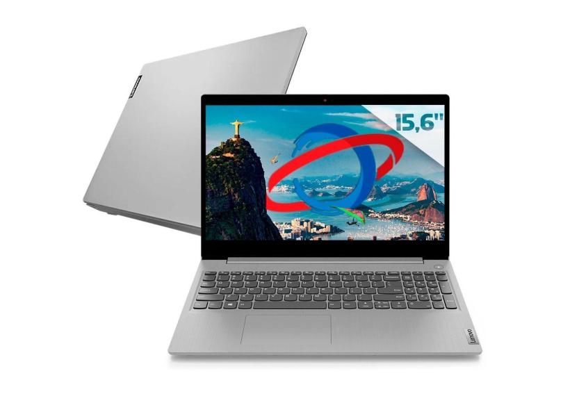 Notebook Lenovo Ideapad 3i - Tela 15.6, Intel i3 10110U, RAM 12GB, SSD 256GB, Windows 10 Pro-Unissex