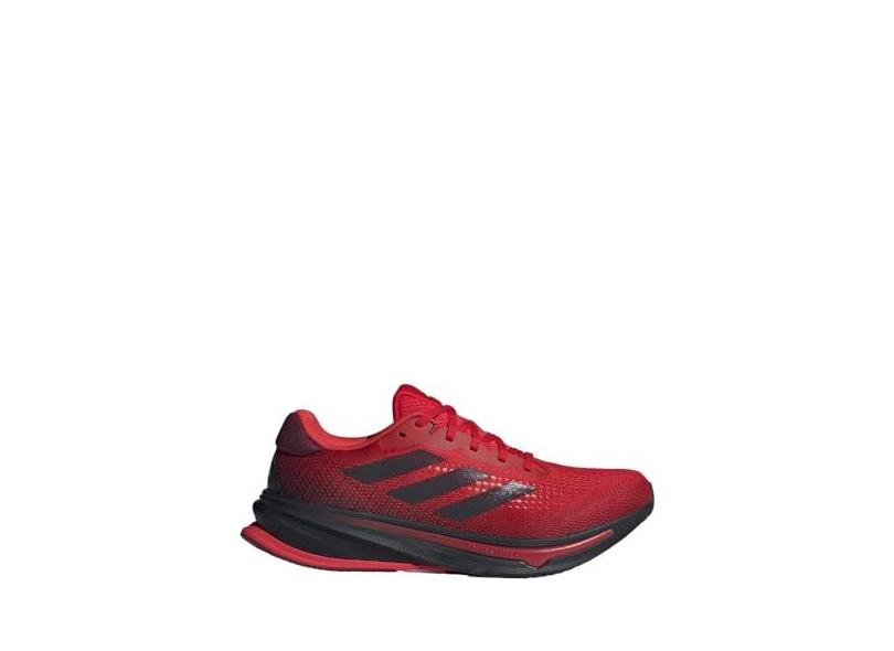 adidas Tênis masculino Supernova Rise, Better Scarlet/Core Black/Green Spar, 41