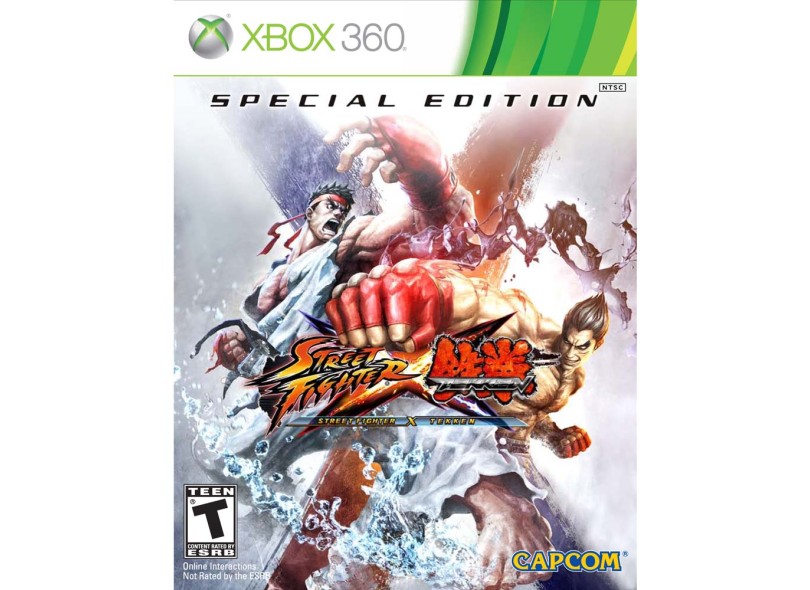 Jogo Street Fighter X Tekken: Special Edition Capcom Xbox 360
