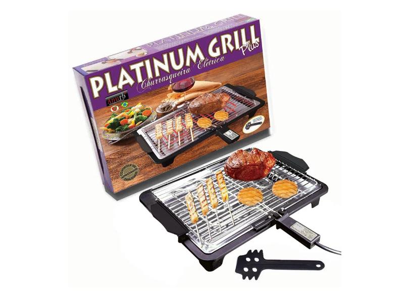 Churrasqueira Elétrica Anurb Platinum Grill Plus