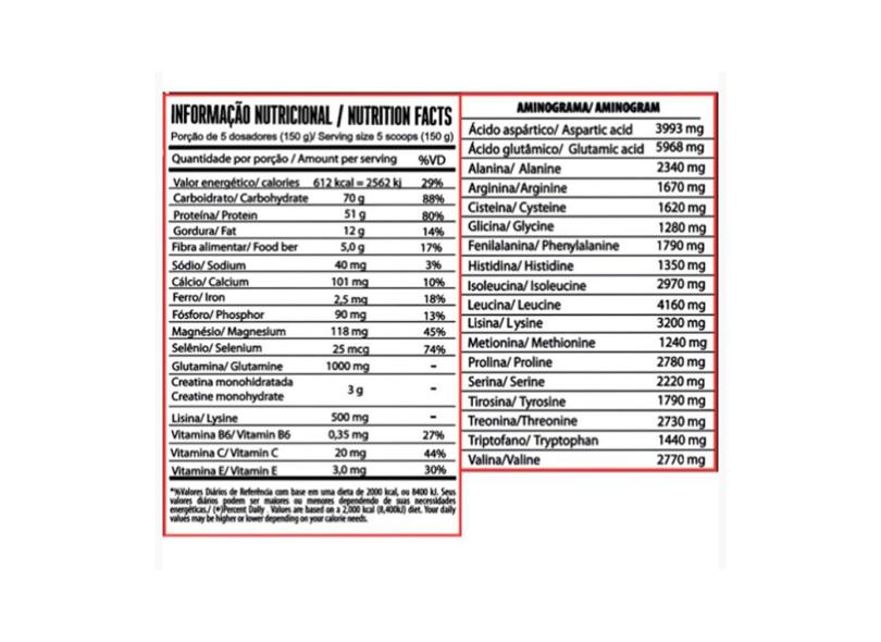 Real Fckng Gainz Mass Gainer - 4500G Refil Vanilla Pie - Under Labz