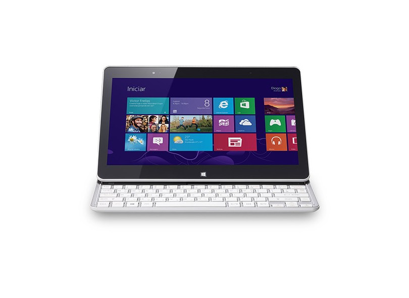Notebook LG Intel Atom Z2760 2 GB 64 GB LED 11,6" Windows 8 H160-G.BU51P1