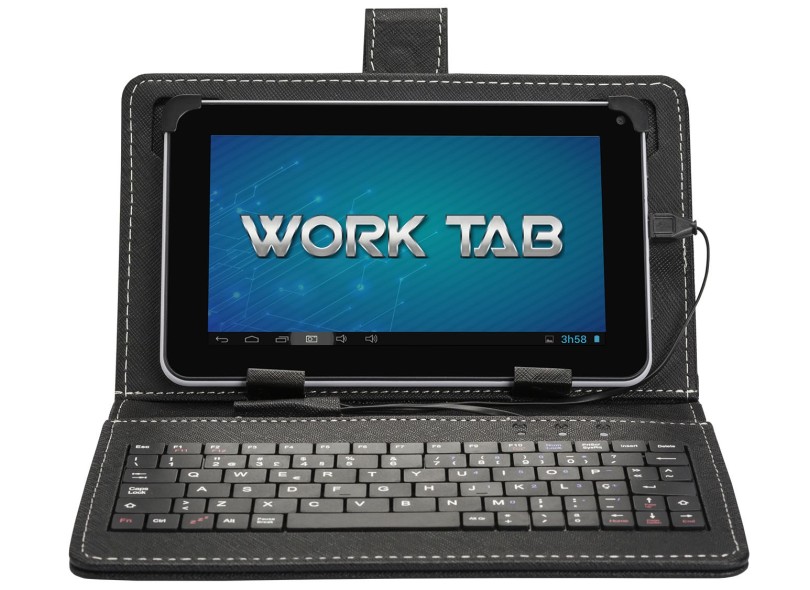 Tablet DL Eletrônicos 4 GB LCD 7" Android 4.1 (Jelly Bean) Office Tab