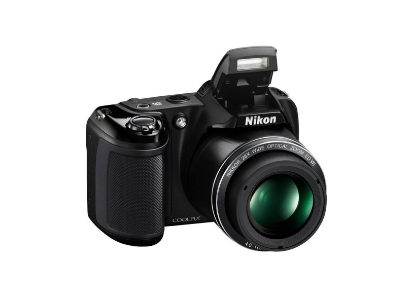 Câmera Digital Semiprofissional Nikon Coolpix 20.2 MP HD L340