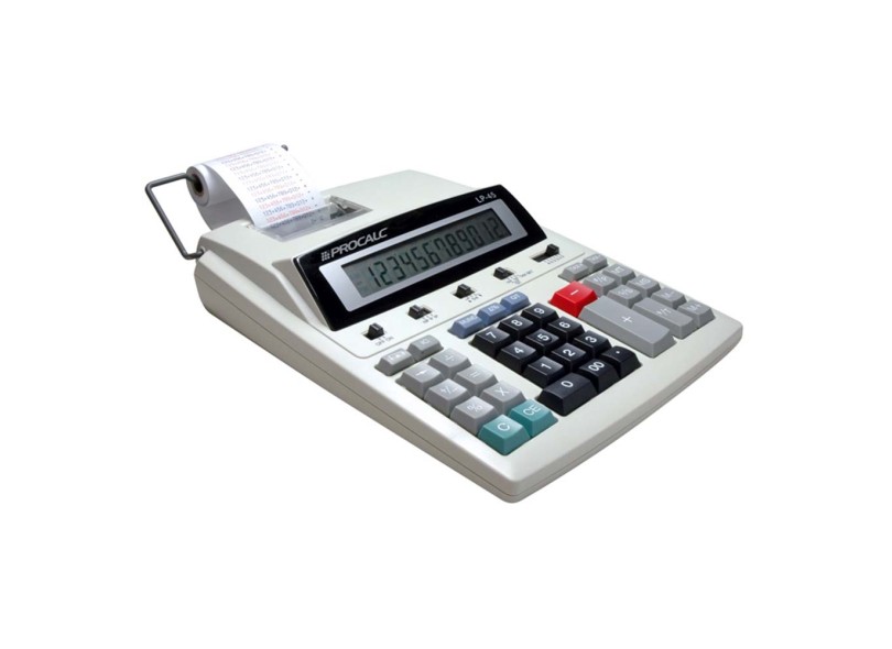 Calculadora de Mesa com Bobina Procalc LP45