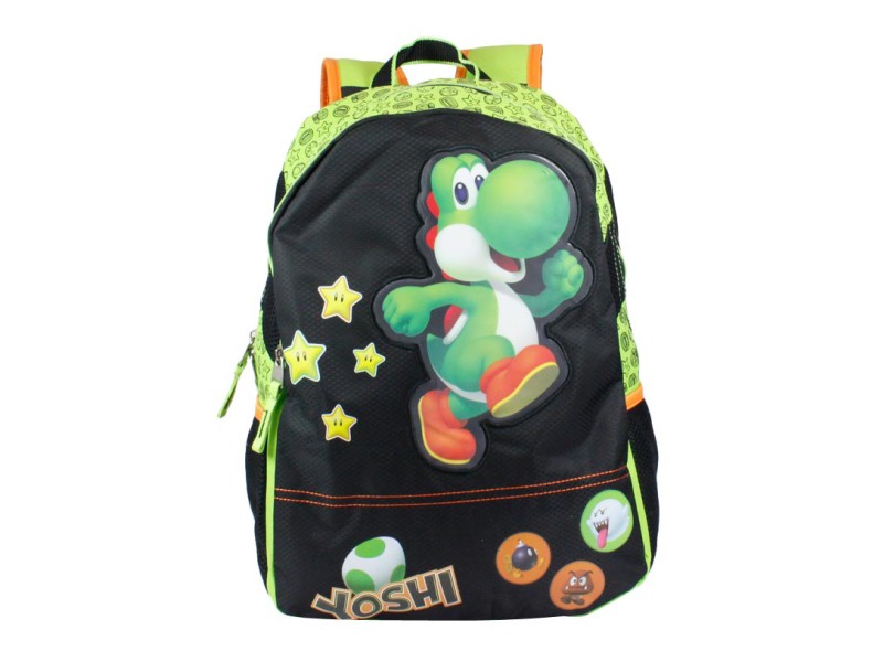 Mochila Escolar Republic Vix Super Mario 20 l Yoshi 8729853