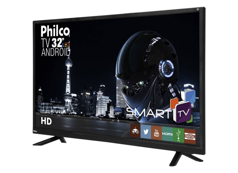 Smart TV TV LED 32 " Philco PH32E60DSGWA 2 HDMI