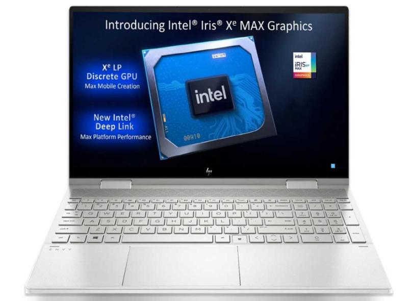 Ultrabook Conversível HP Envy Intel Core i7 1165G7 11ª Geração 16 GB de RAM 512.0 GB 15 " Full Touchscreen Windows 10 x360