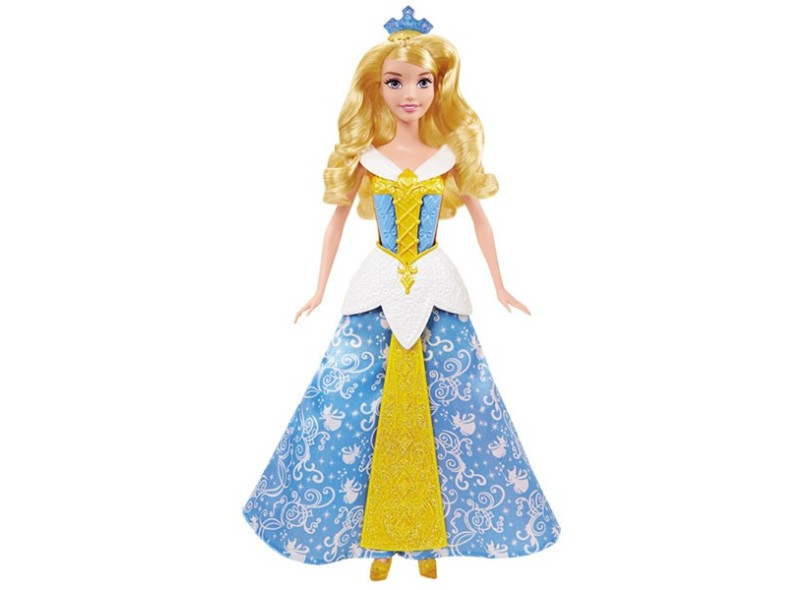 Boneca Princesas Disney Bela Adormecida Mágica Mattel