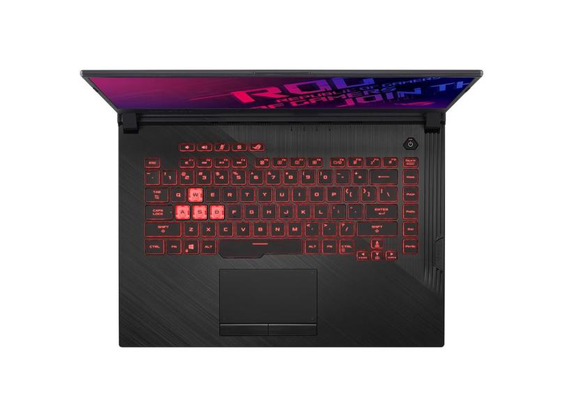 Notebook Gamer Asus ROG Strix G Intel Core i7 9750H 9ª Geração 16 GB de RAM 512.0 GB 15.6 " Full GeForce GTX 1650 Windows 10 G531GT