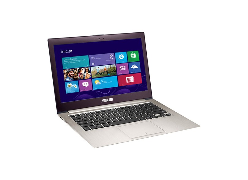 Ultrabook Asus Intel Core i7 3517U 3ª Geração 4 GB 256 GB LED 13,3" Intel HD Graphics 4000 Windows 8 UX31A-C4031H
