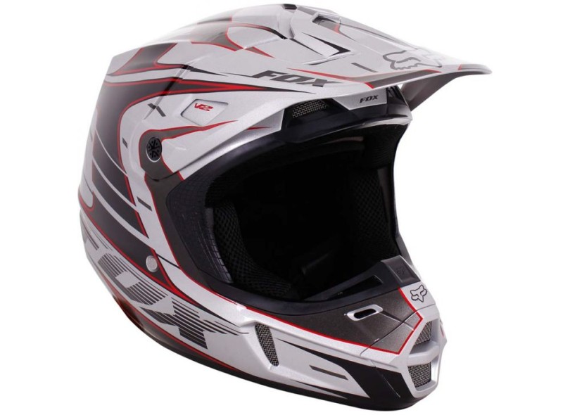 Capacete Fox V2 Valkari Fechado Off-Road