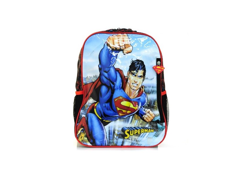 Mochila Escolar Luxcel Superman IS31151SM
