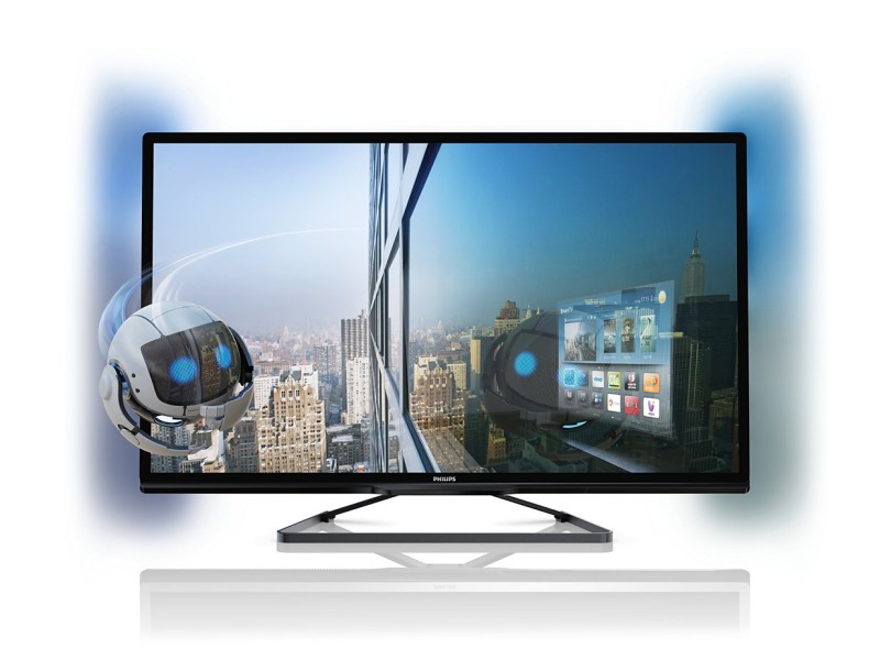 TV LED 42" Smart TV Philips Série 5000 3D Full HD 3 HDMI 42PFL5508G/78
