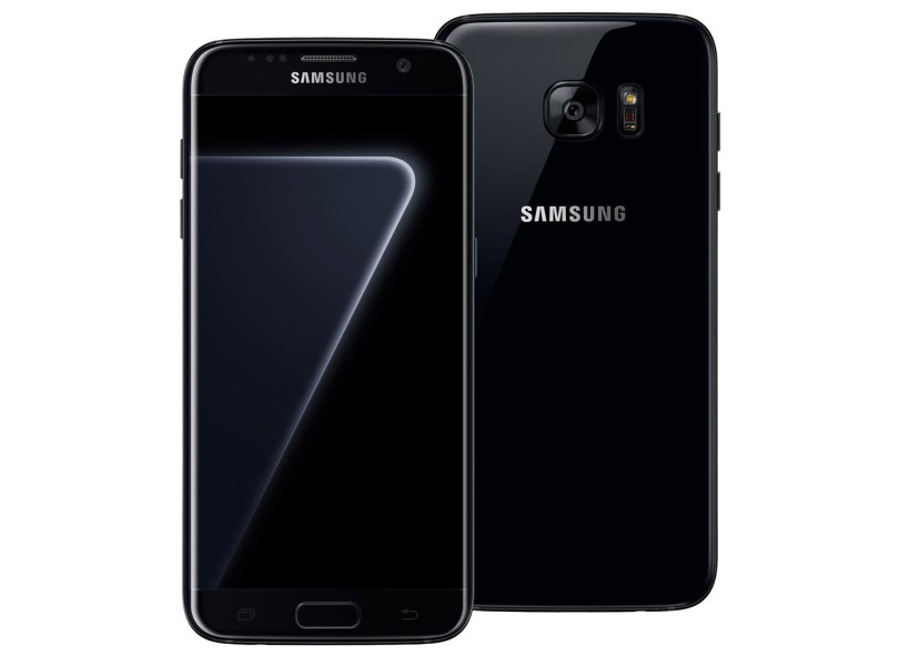 Smartphone Samsung Galaxy S7 Edge Black Piano 128GB SM-G935F Android 6.0 (Marshmallow) 3G 4G Wi-Fi