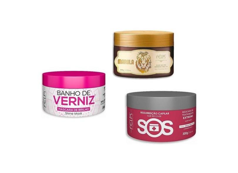Cronograma Capilar 3 Cremes Super Reconstrução 300Ml com o Melhor Preço ...