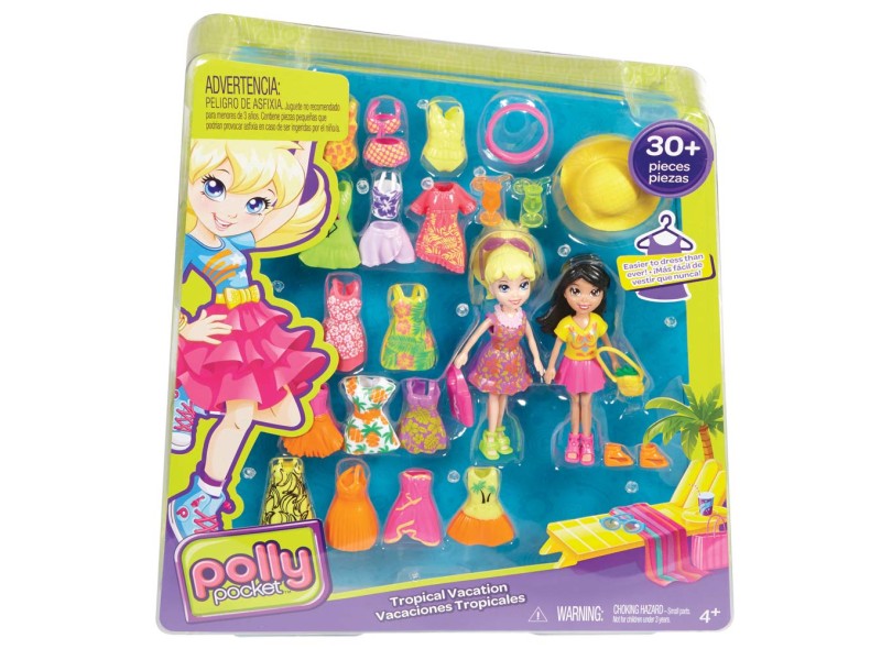Boneca Polly Férias Tropicais Mattel