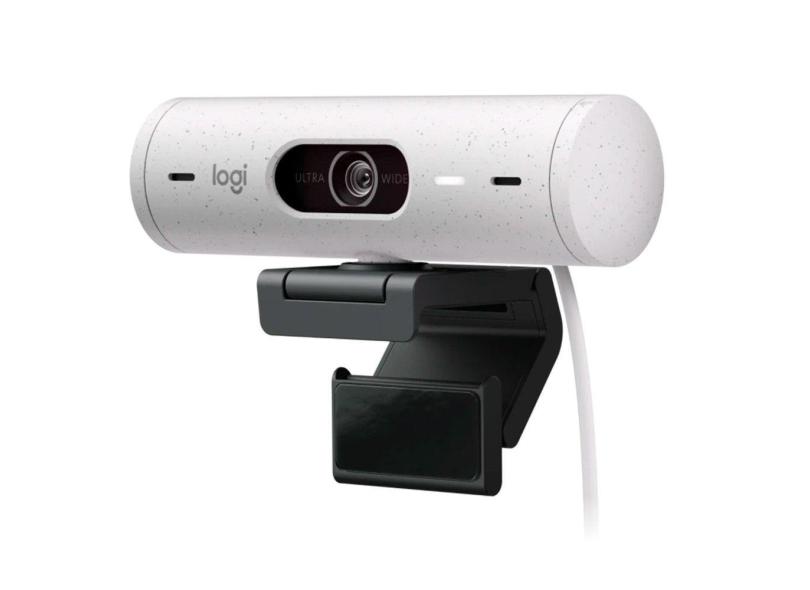 Webcam Logitech Brio 500 Full HD Branco - 960-001426