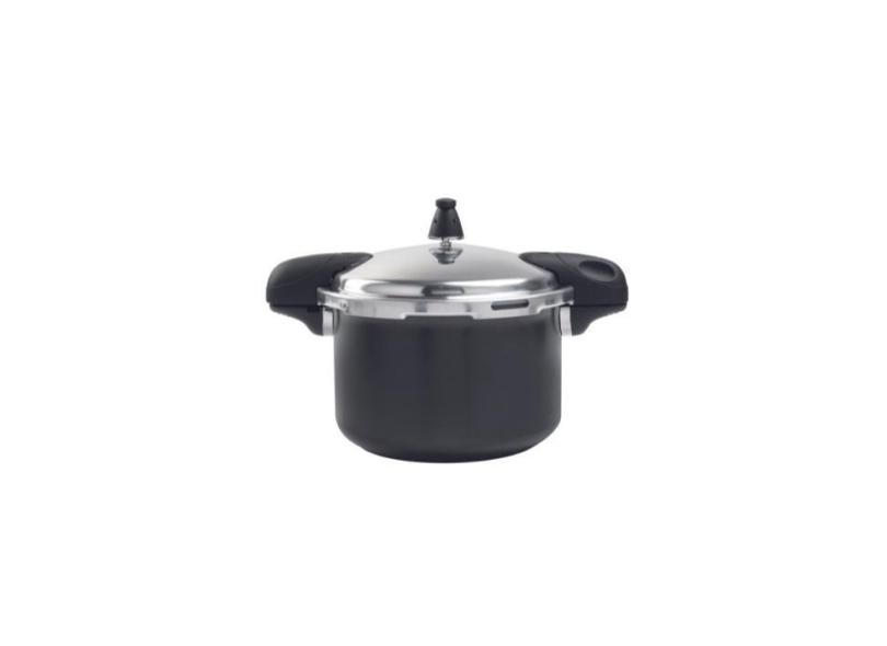 Panela de Pressão com Indução 5,4L Ceramic Life Pressure Preto Brinox 4953/100