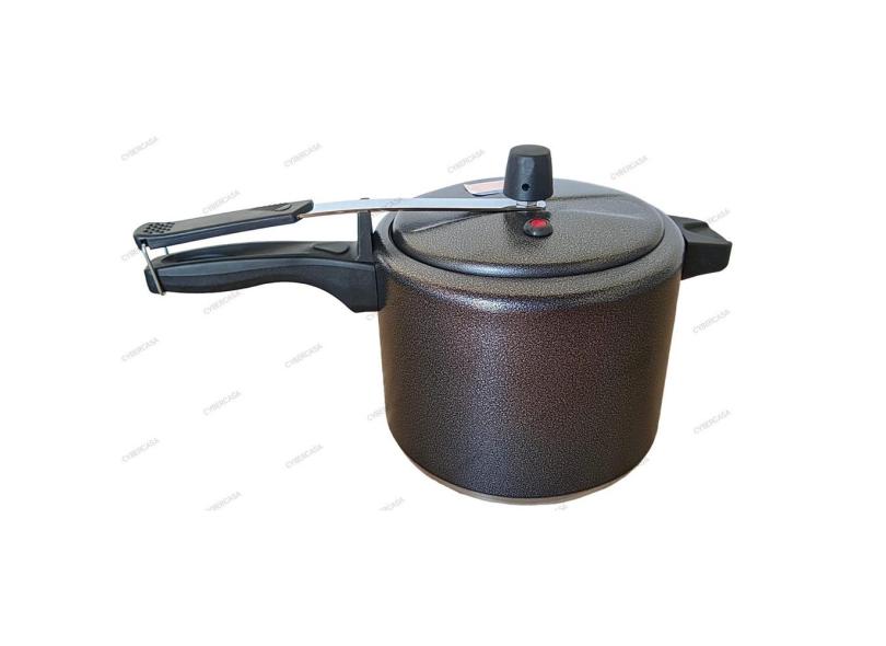 Panela De Pressão 4,5 Preta Craqueada Extra Forte