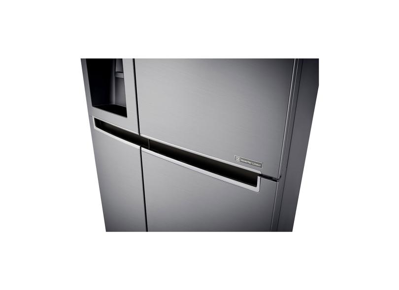 Geladeira LG Frost Free Side by Side 601.0 l Inox GC-L247SLUV
