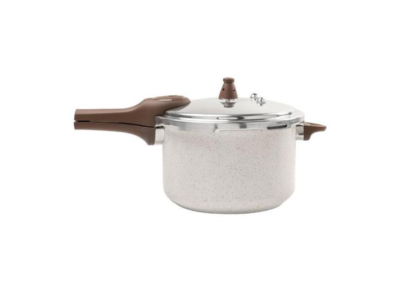 Panela de pressão com indução Brinox Pressure 6,8 litros