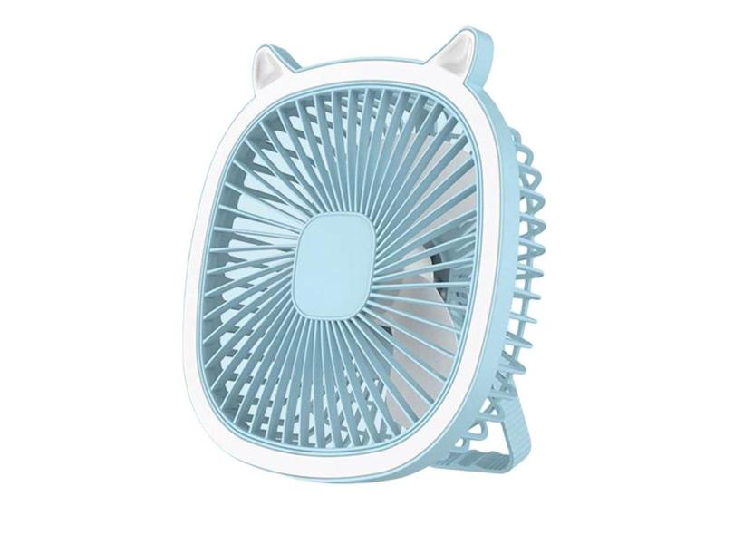 Ventilador de mesa Ventilador de mesa pessoal Operação silenciosa para casa Azul Generic