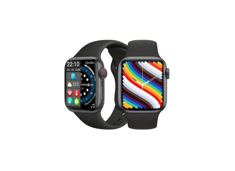Relogio Smartwatch Inteligente w37 Pró Para iPhone 8 X 11 12 13 - Alzz