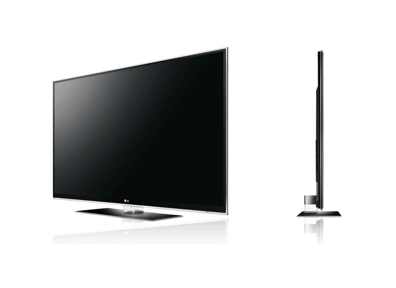 TV LED 47" LG Infinita 3D Full HD 4 HDMI Conversor Digital Integrado 47LX9500