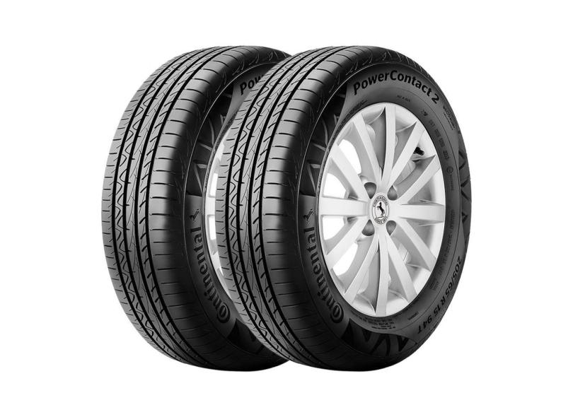 Kit 2 Pneus Continental Aro 15 185/65R15 PowerContact 2 88H