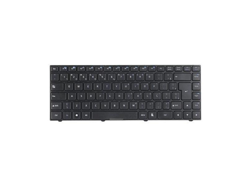 Teclado para Notebook CCE Win X345E - BestBattery, Preto