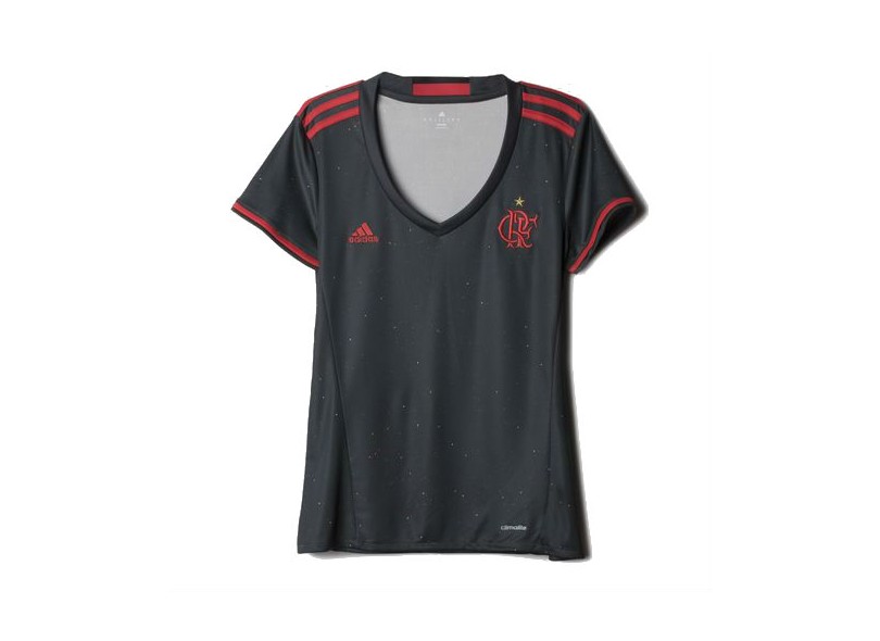 Camisa Edição Especial feminina Flamengo 2016 sem Número Adidas