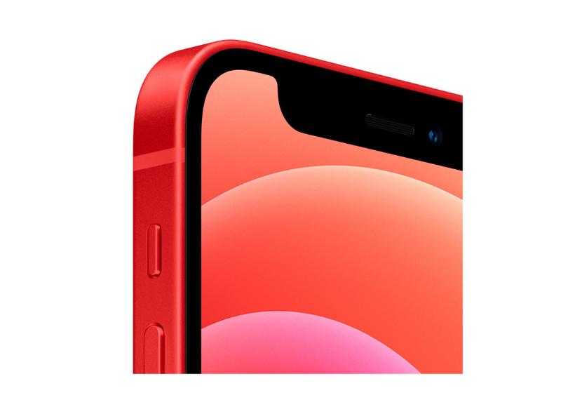 Smartphone Apple iPhone 12 Mini Vermelho 64GB Câmera Dupla iOS 14
