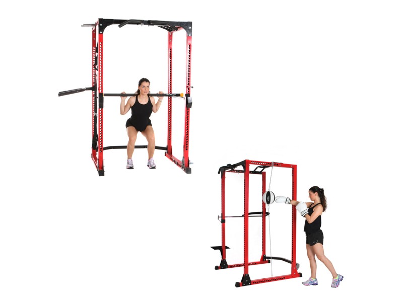 Estação de Musculação Proaction Sports Power Rack Super Funcional