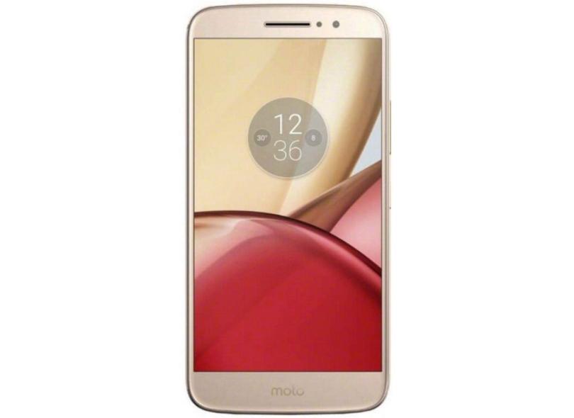 Smartphone Motorola Moto M XT1663 Importado 32GB 16,0 MP 2 Chips Android 6.0 (Marshmallow) 3G 4G Wi-Fi