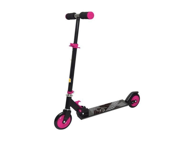 Patinete Infantil 2 Rodas Em Aluminio Radical Dobrável Suporta Até 50