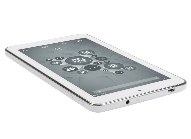 Tablet DL Eletrônicos 8.0 GB LCD 7 " Android 4.4 (Kit Kat) X-Quad